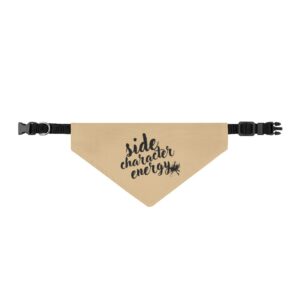 Side Character Energy Clip-On Pet Bandana
