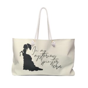 Mysterious Spinster Era Weekender Tote