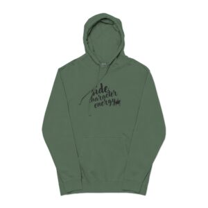 Side Character Energy Embroidered Pullover Hoodie